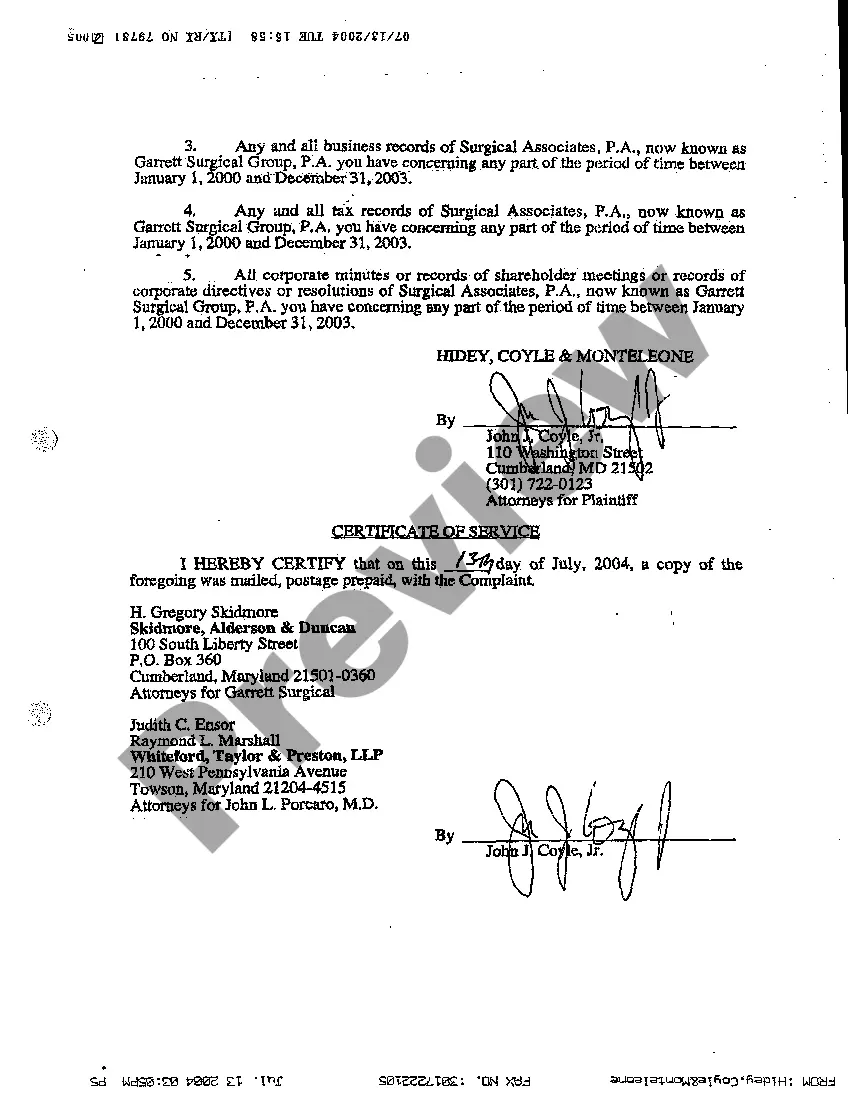 Preview A08 Notice of Deposition