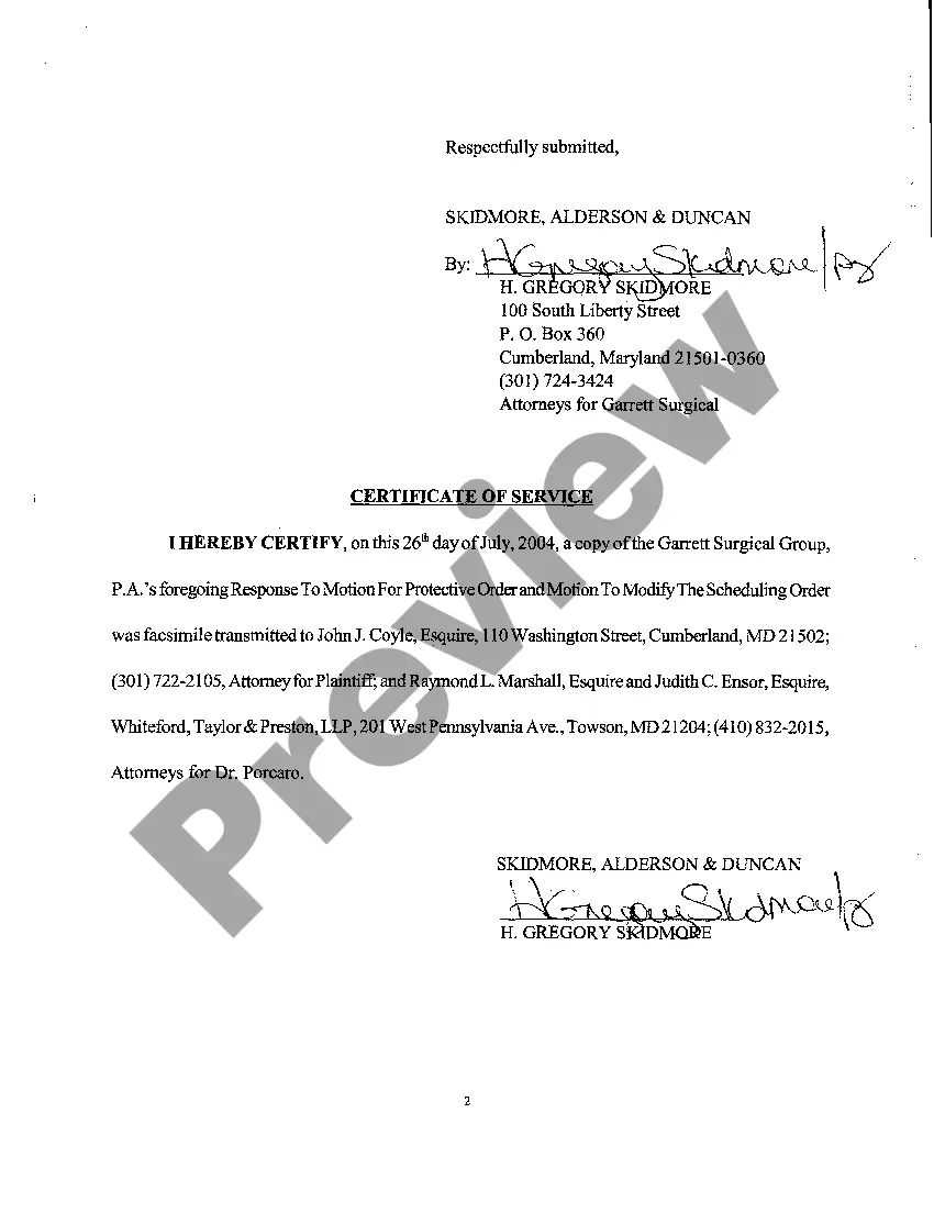 Get A11 Co-Defendant's Response to Motion for Protective Order and Motion to Modify the Scheduling Order Preview A11 Co-Defendant's Response to Motion for Protective Order and Motion to Modify the Scheduling Order