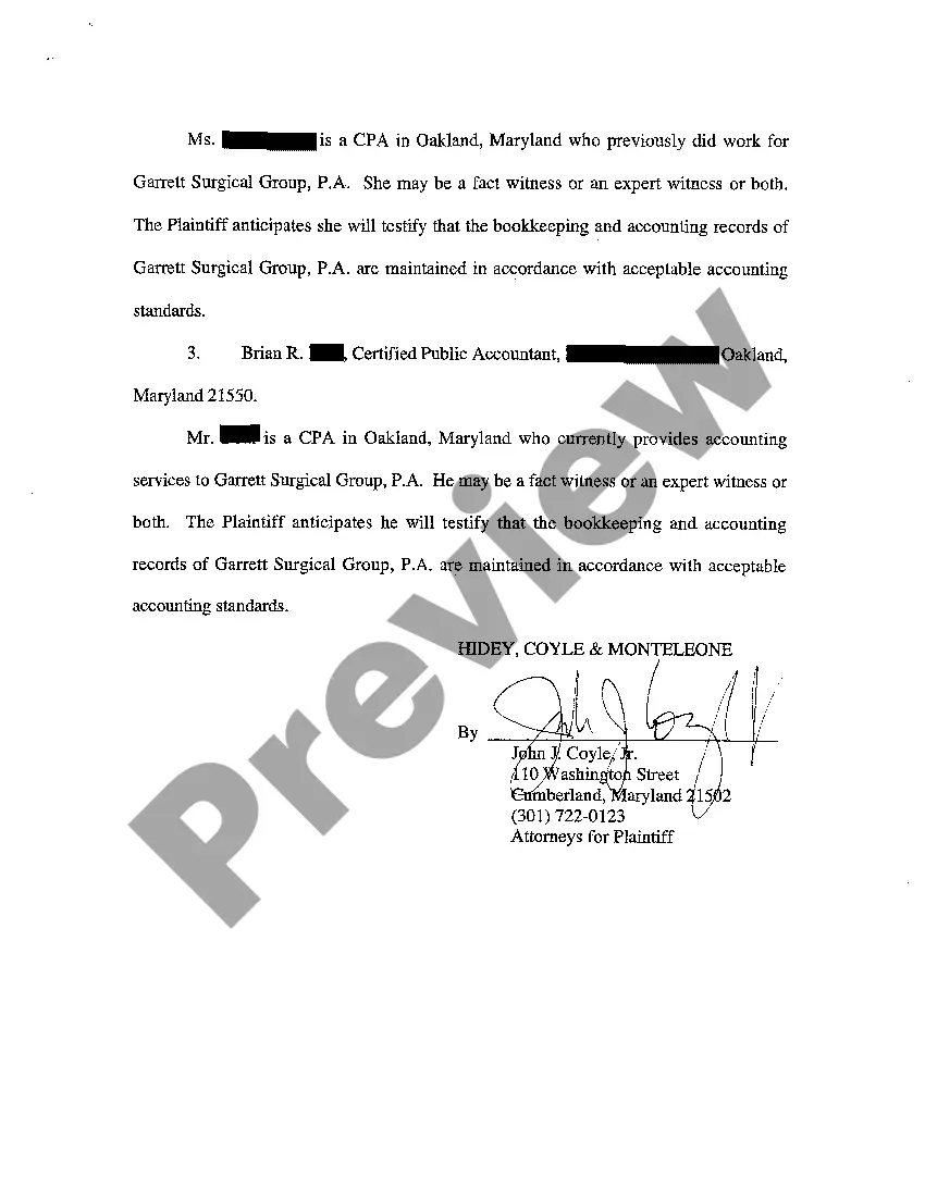 Preview A12 Discovery Filing Notice