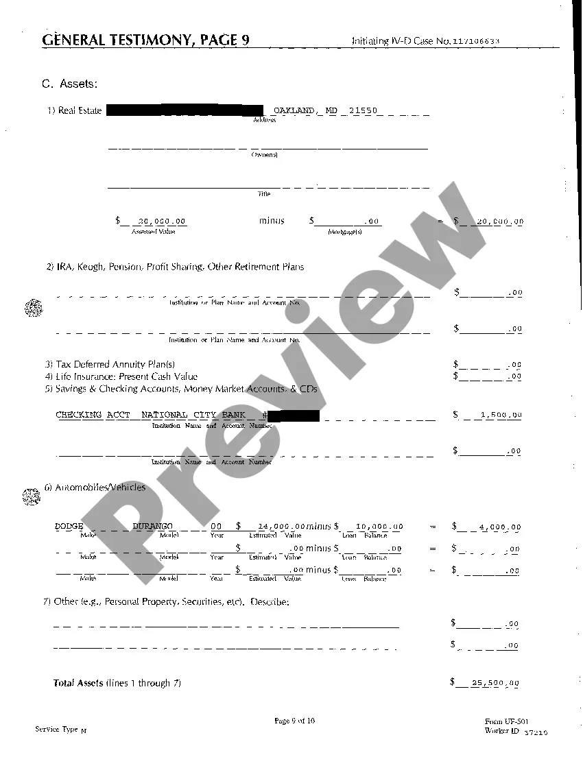 Get A03 General Testimony Preview A03 General Testimony