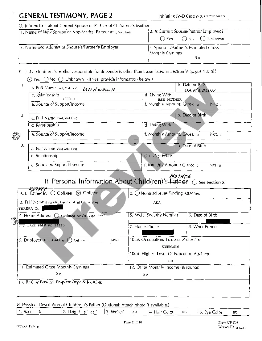 Get A03 General Testimony Preview A03 General Testimony