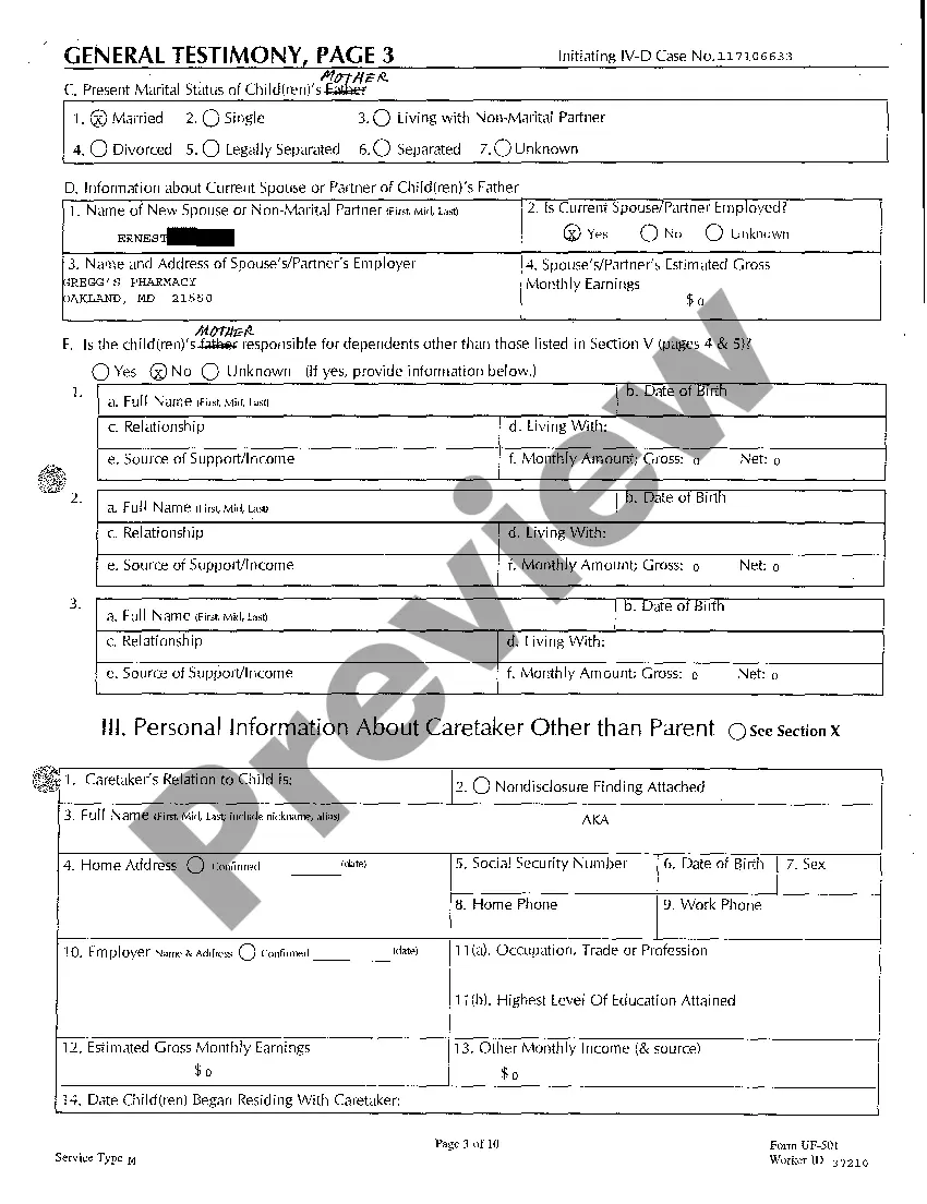 Get A03 General Testimony Preview A03 General Testimony