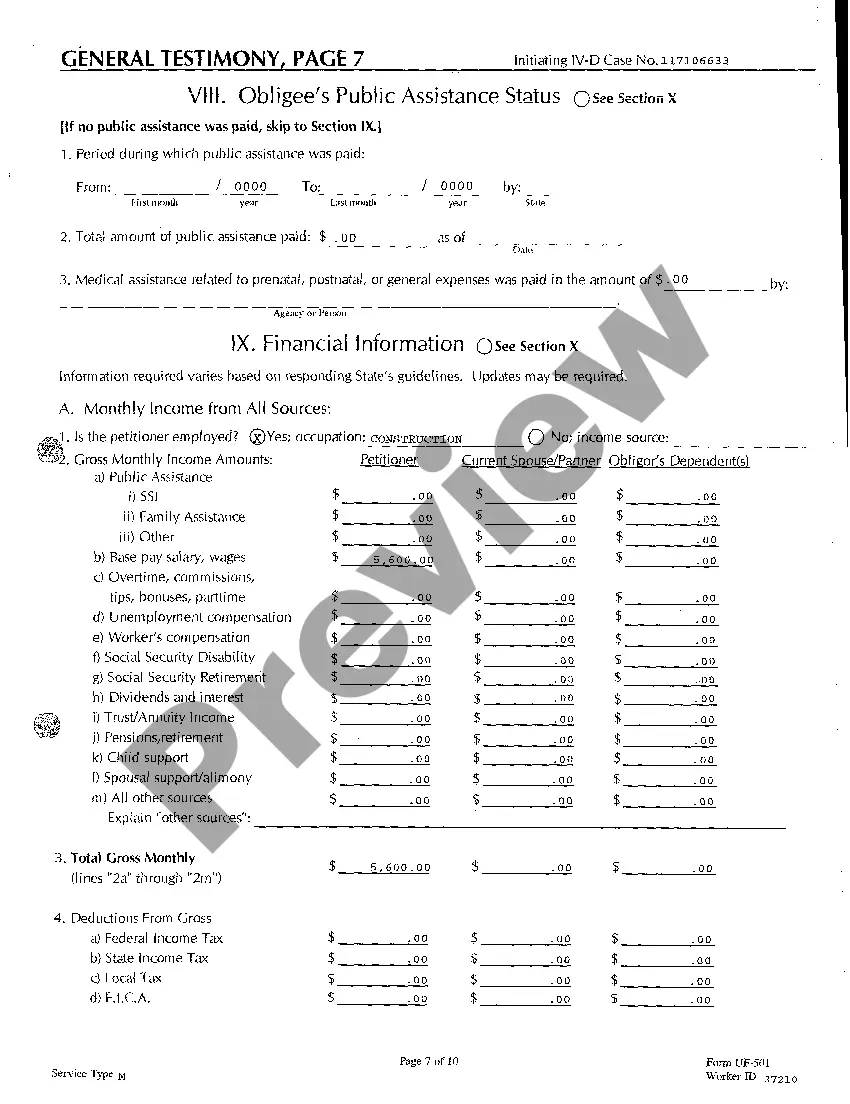 Get A03 General Testimony Preview A03 General Testimony