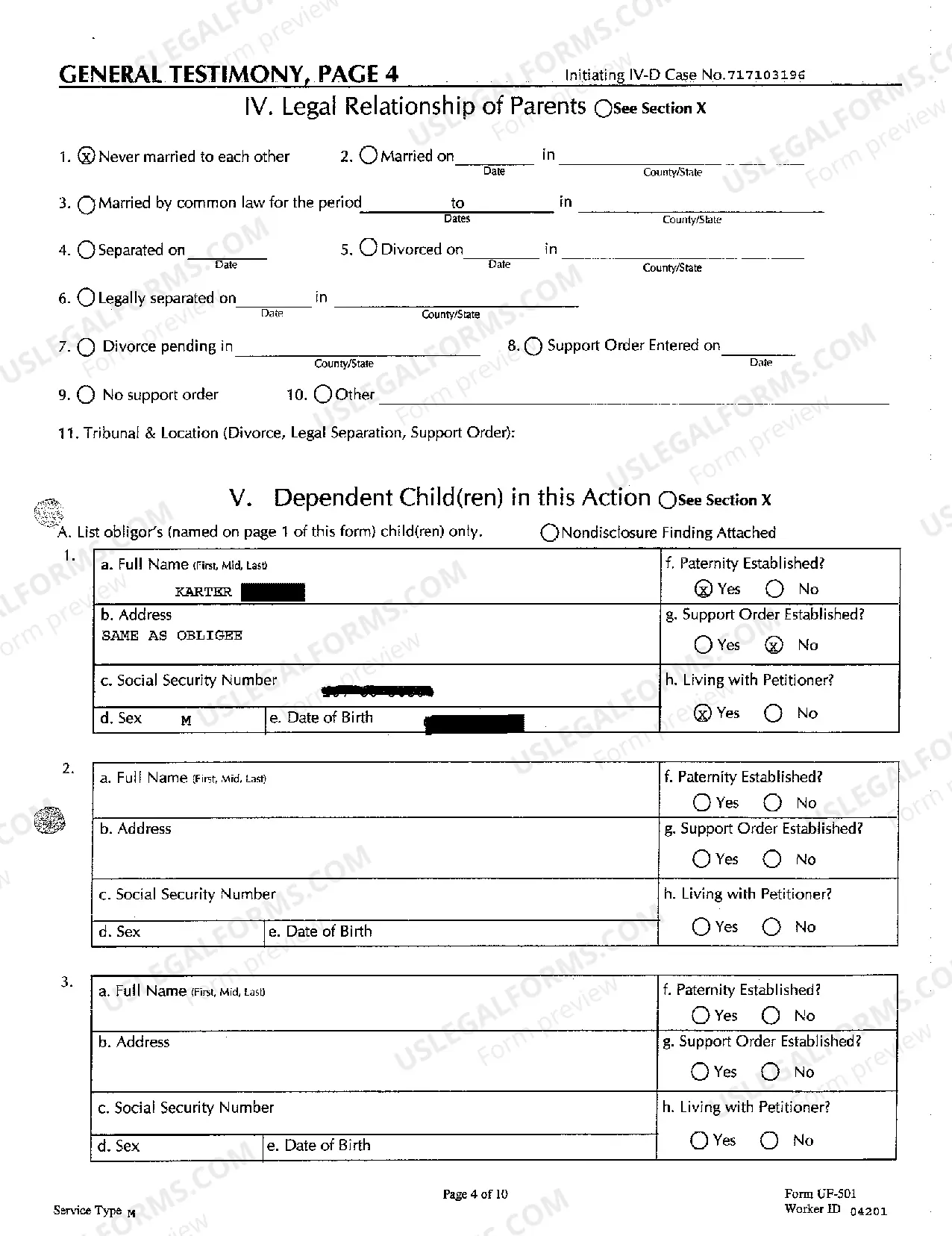 Preview A03 General Testimony of Petitioner