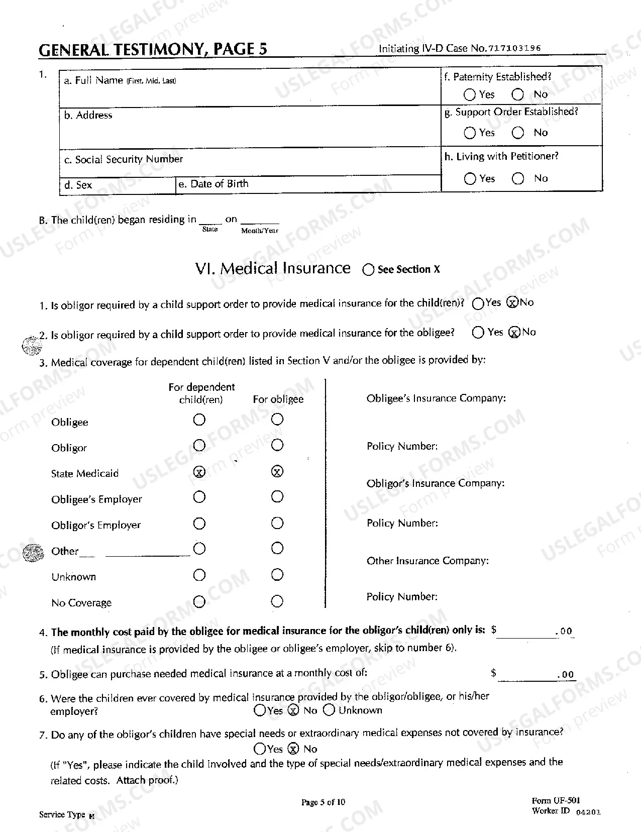 Preview A03 General Testimony of Petitioner