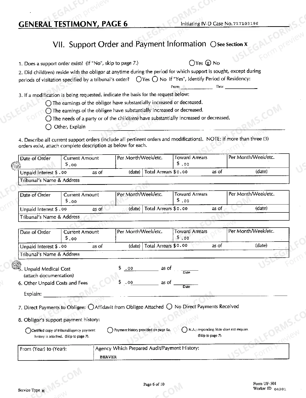 Preview A03 General Testimony of Petitioner