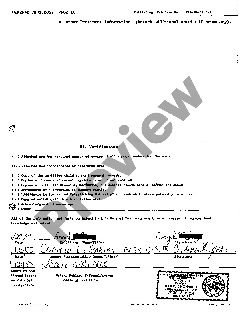 Get A03 General Testimony Preview A03 General Testimony