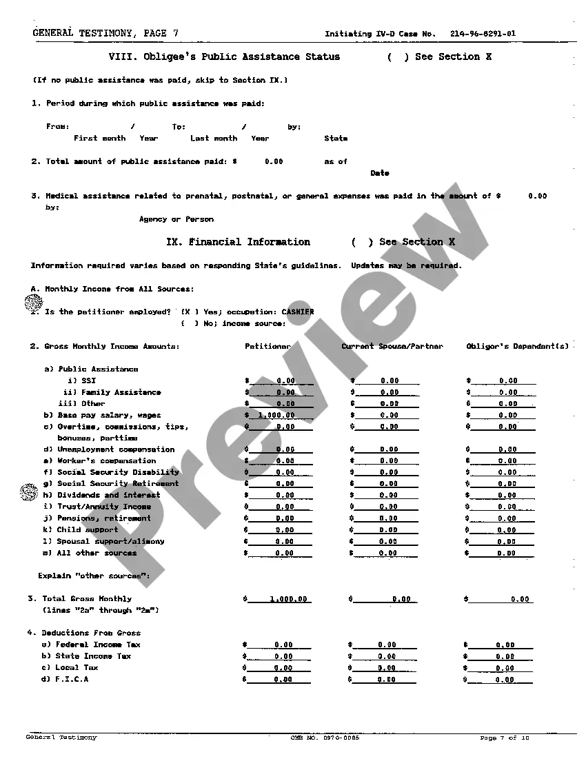 Get A03 General Testimony Preview A03 General Testimony