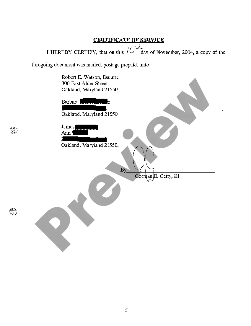 Preview A06 Answer to Complaint