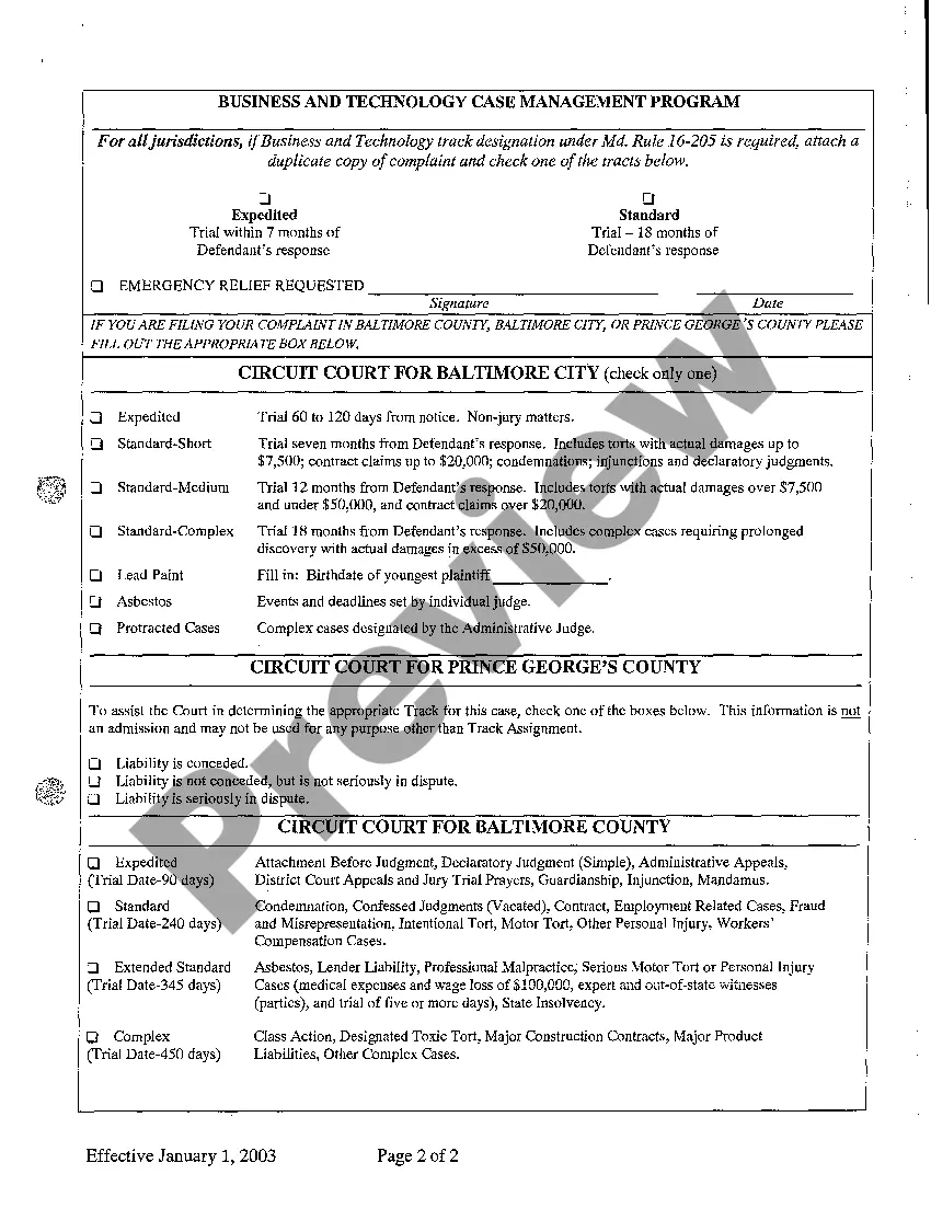 Preview A06 Answer to Complaint