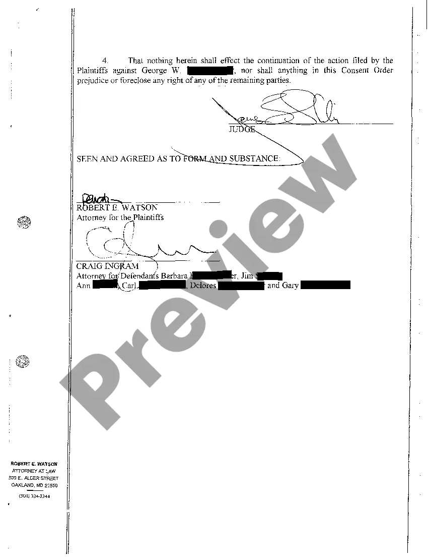 Preview A13 Consent Order