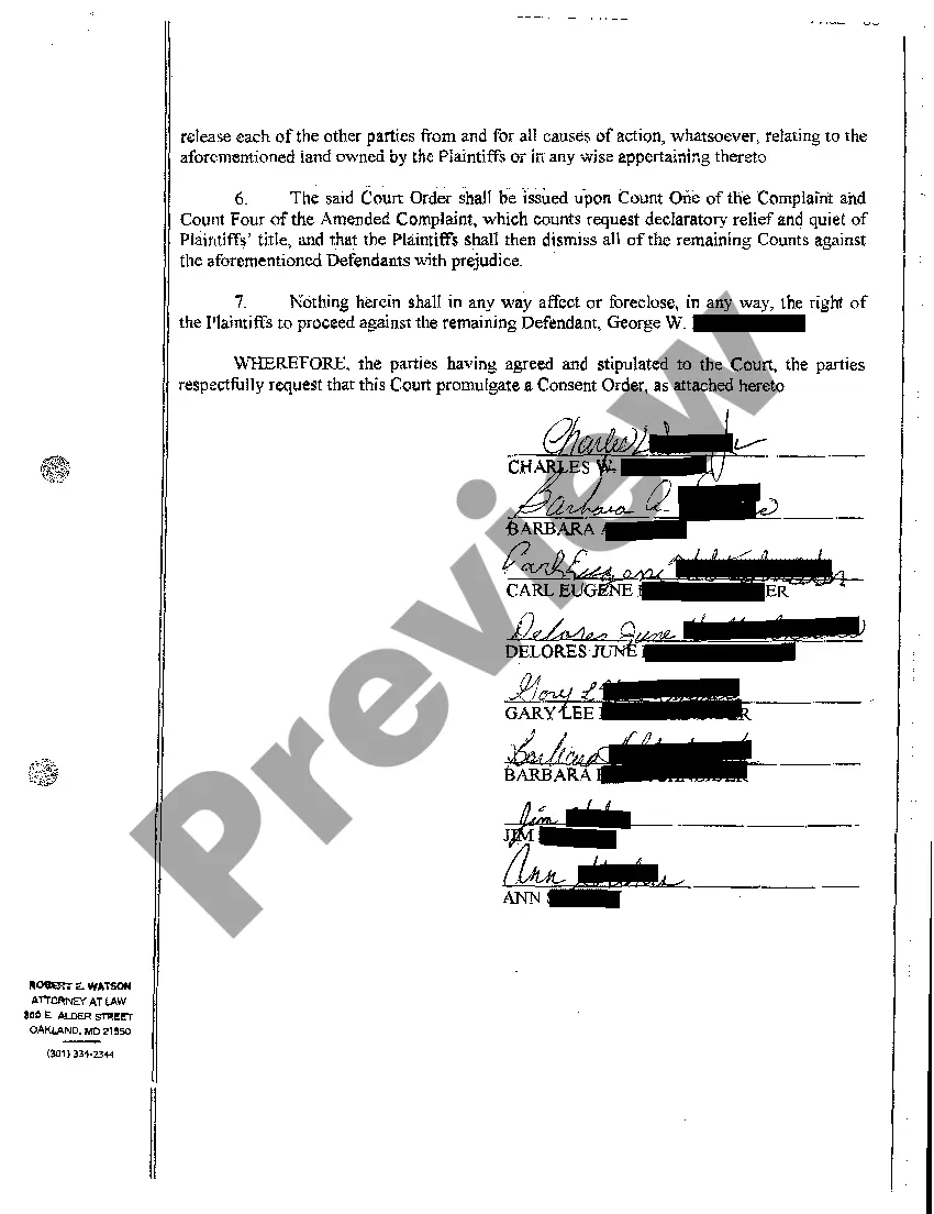 Preview A14 Stipulation and Agreement