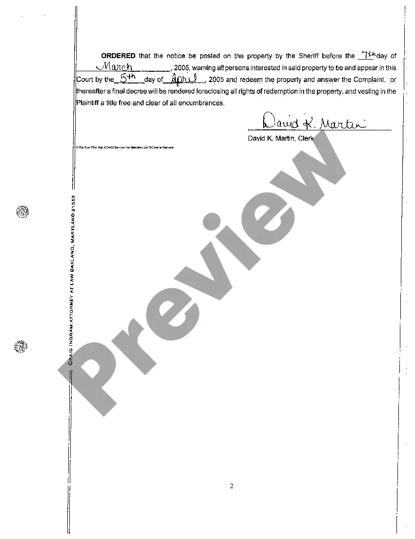 Preview A03 Order of Posting