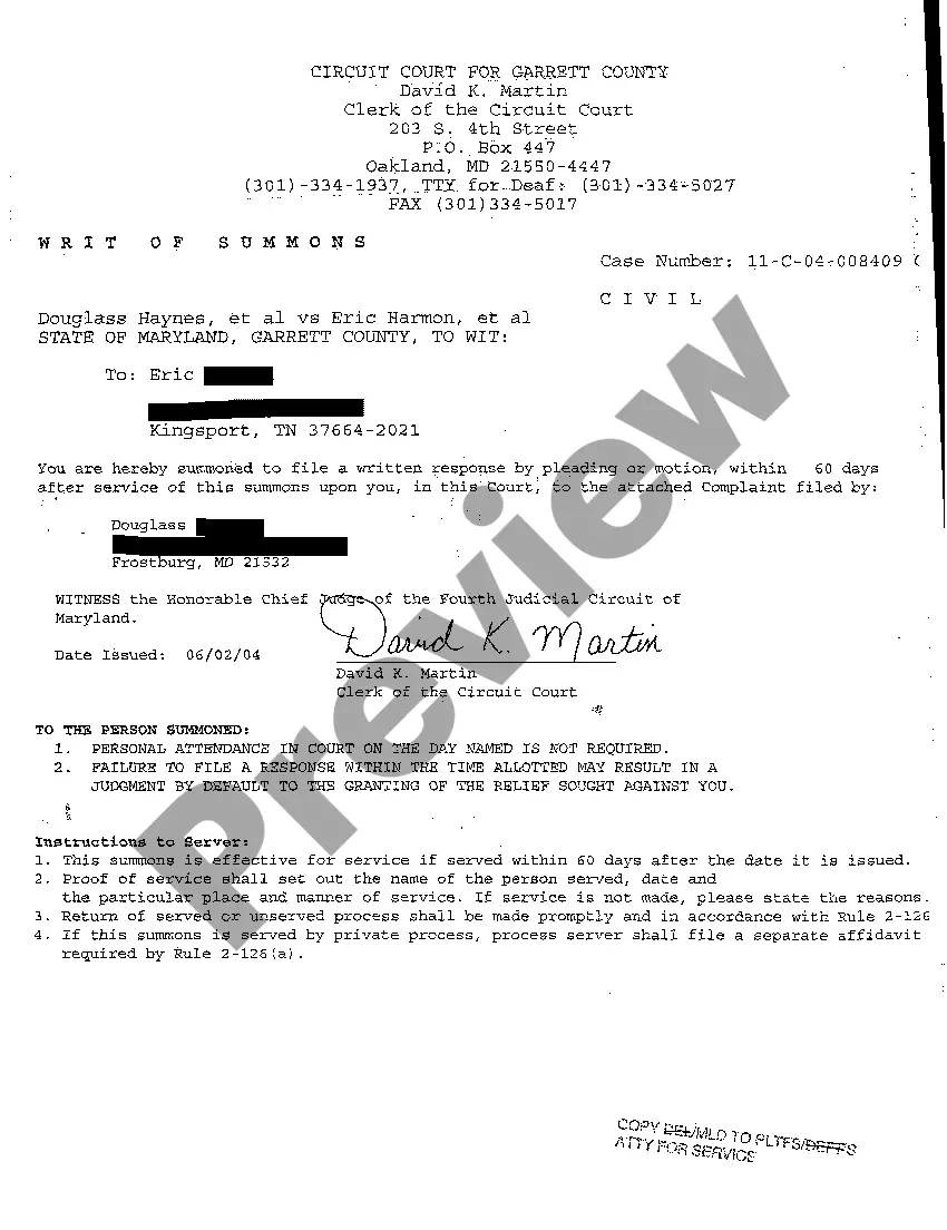 Get A01 Complaint for Trespass to Property and to Quiet Title Preview A01 Complaint for Trespass to Property and to Quiet Title