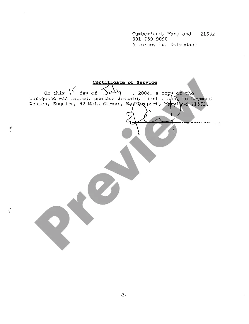 Preview A02 Answer to Complaint