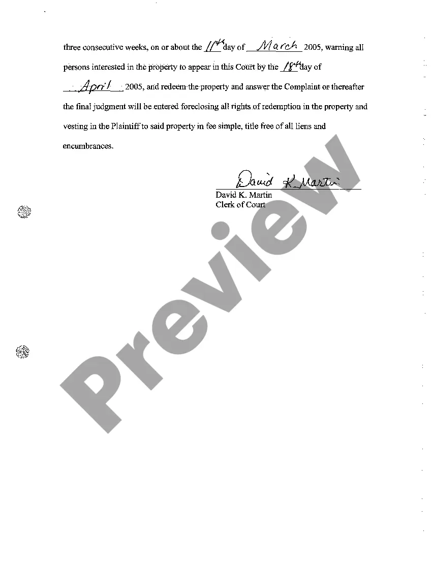 Preview A06 Order of Publication