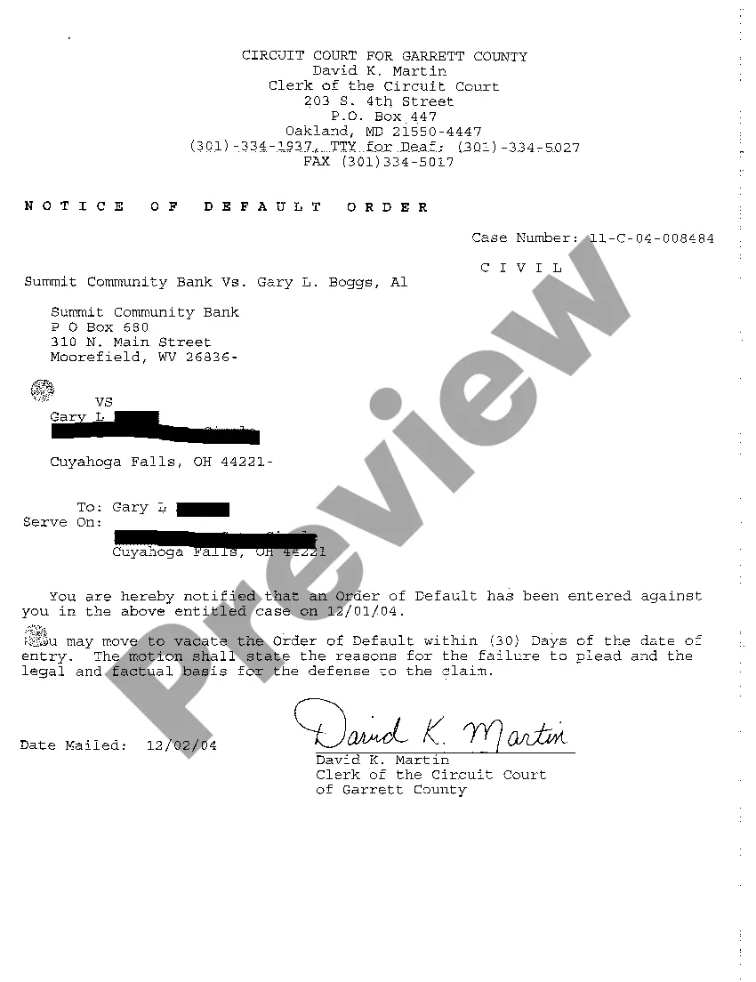 Preview A03 Order regarding Breach of Promissory Note by Selling Collateral Security