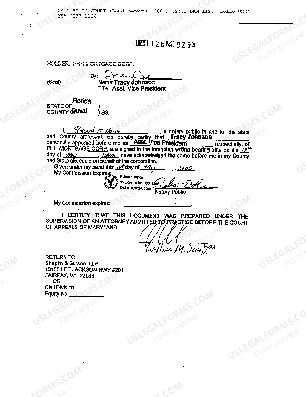 Preview Appointment of Substitute Trustees