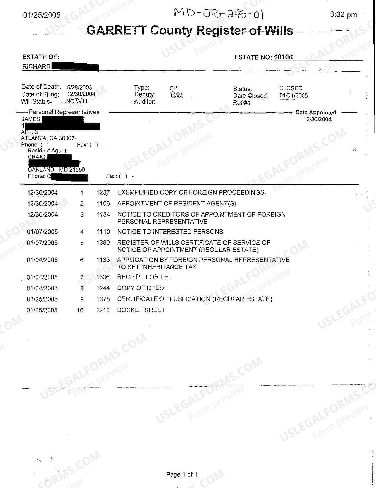 Maryland Register of Wills Anne Arundel County Register Of Wills