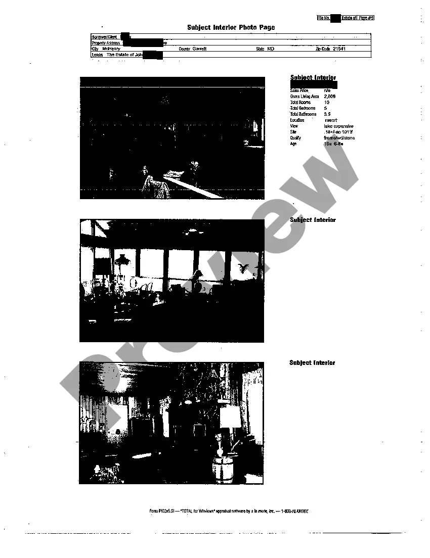 Get A08 Appraisal of Decedent's Real Property Preview A08 Appraisal of Decedent's Real Property