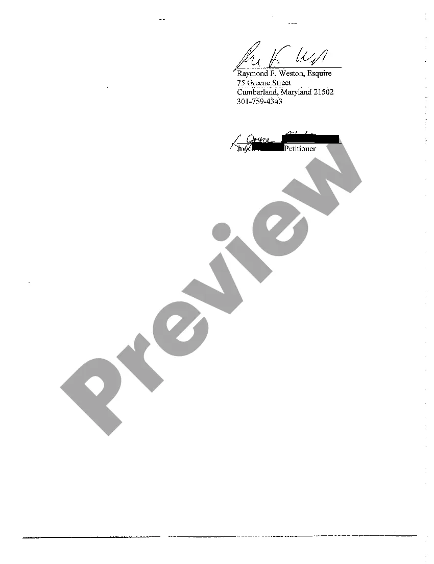 Preview A04 Petition to Appoint Personal Representative of Intestate Estate