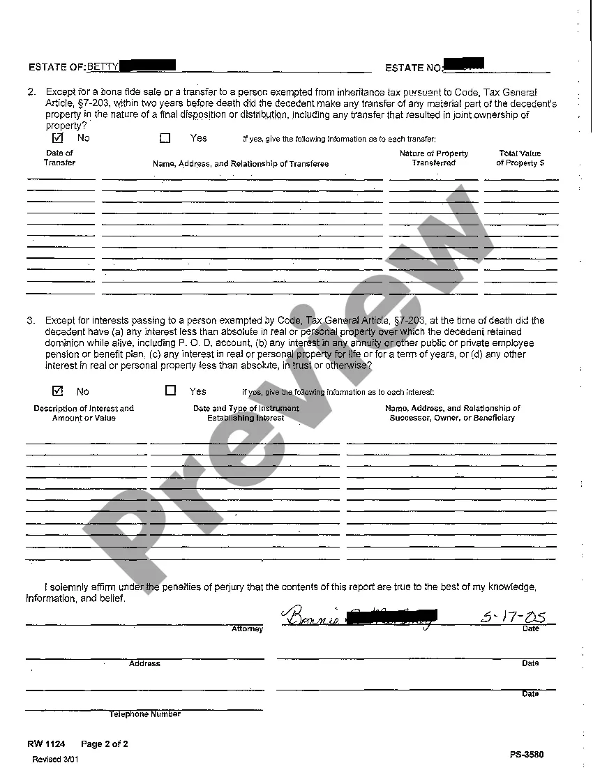 Get A05 Information Report Preview A05 Information Report