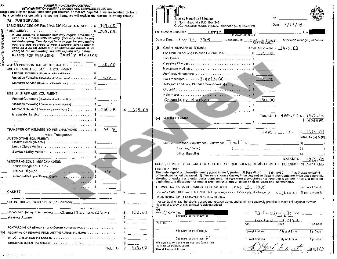 Get A05 Information Report Preview A05 Information Report