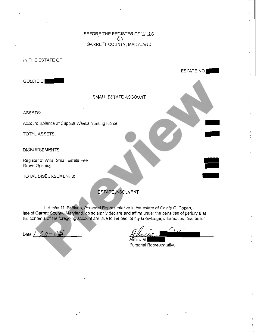 Preview A05 Information Report