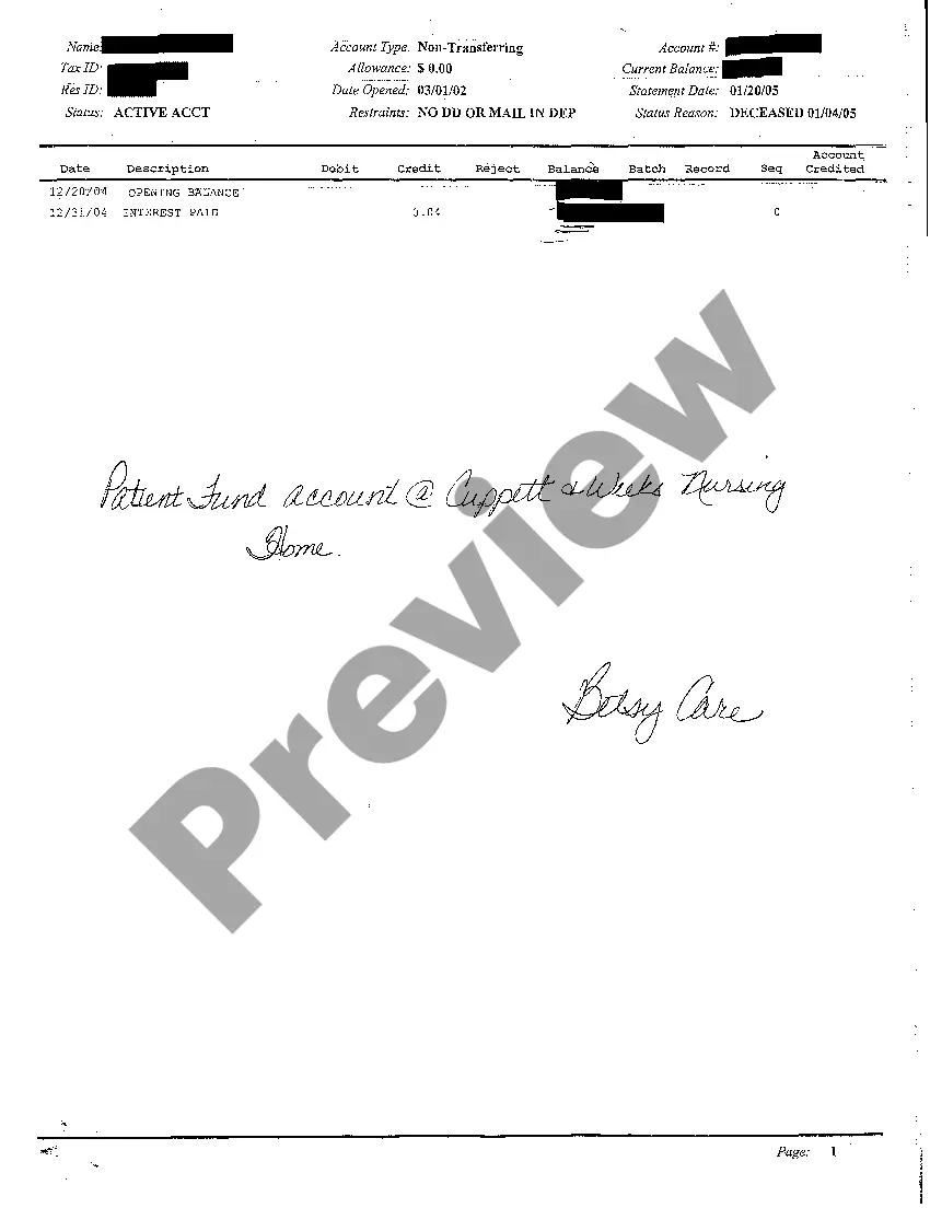 Preview A05 Information Report