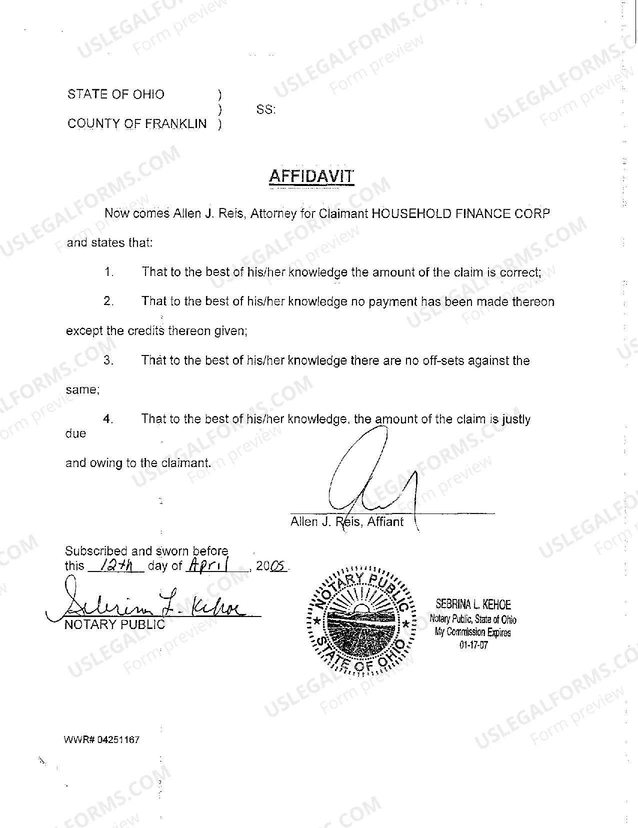 Preview A09 Claim Against Decedent's Estate