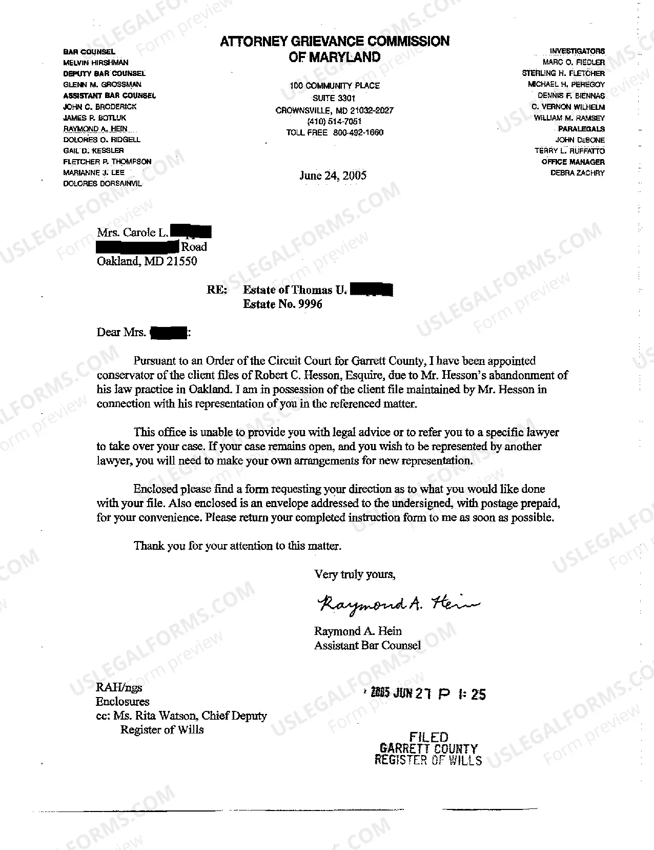 Preview A19 Register of Wills