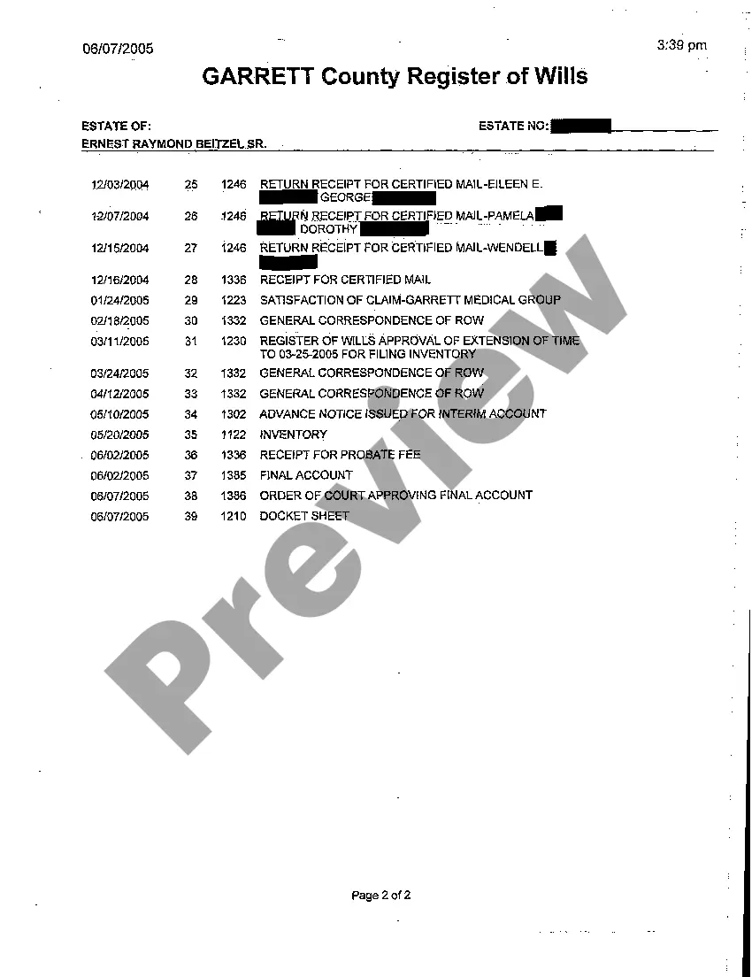 Get A17 Register of Wills Preview A17 Register of Wills