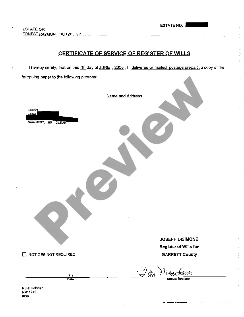 Get A17 Register of Wills Preview A17 Register of Wills