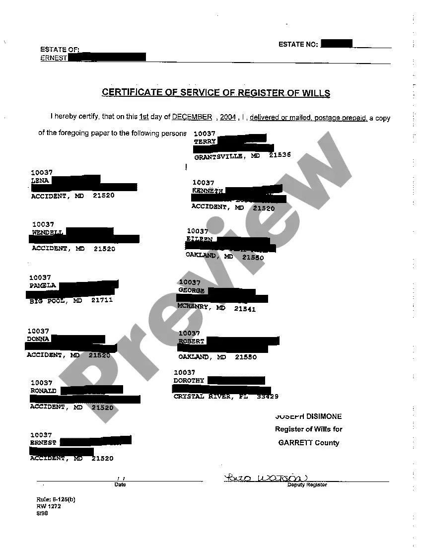 Get A17 Register of Wills Preview A17 Register of Wills