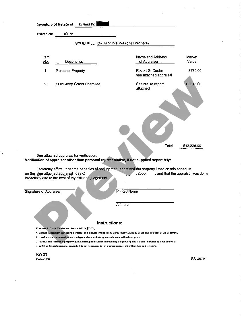 Get A14 Inventory Summary Preview A14 Inventory Summary