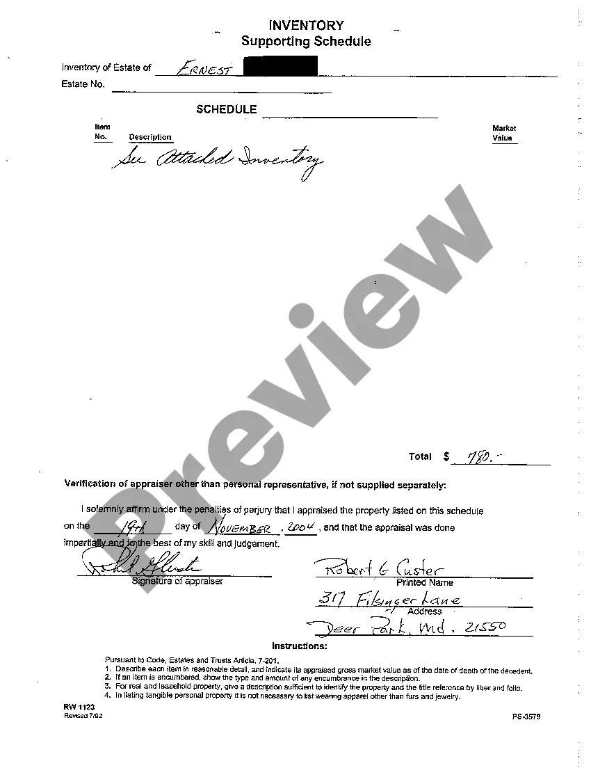 Get A14 Inventory Summary Preview A14 Inventory Summary