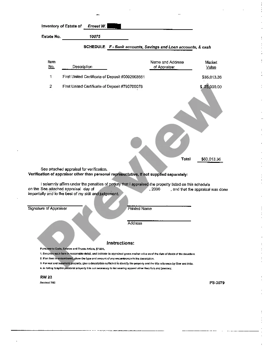 Get A14 Inventory Summary Preview A14 Inventory Summary