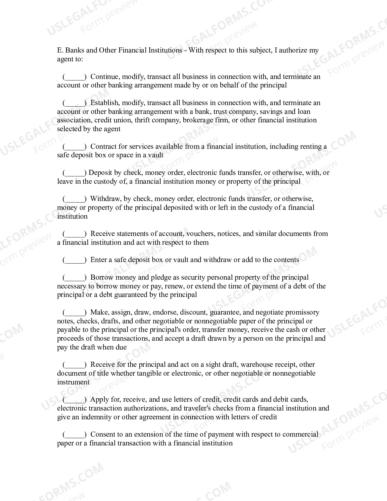 Preview Maryland Statutory Limited Power of Attorney