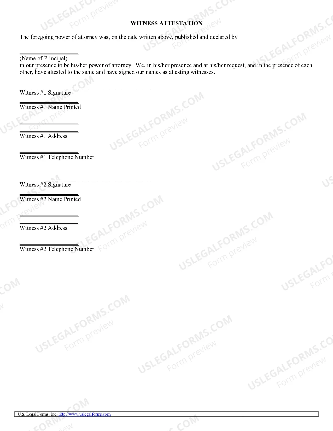 Preview Power of Attorney for Sale of Motor Vehicle