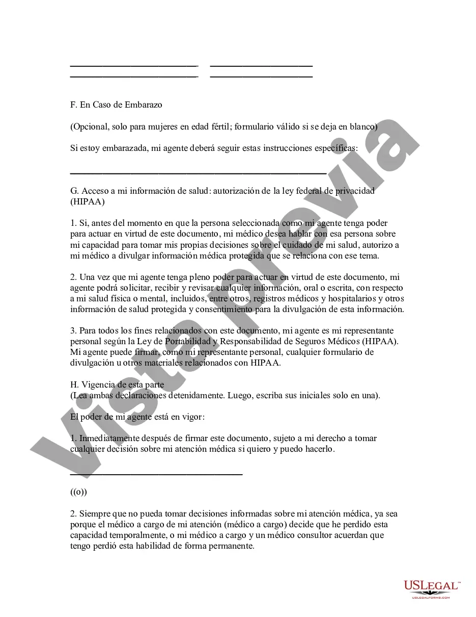 Preview Directiva de salud anticipada reglamentaria