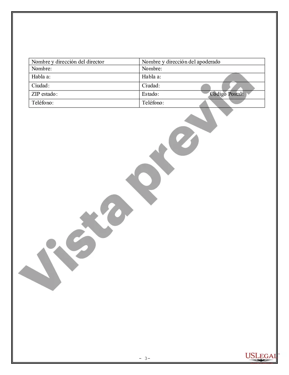 Preview Poder Notarial Limitado para Transacciones de Acciones y Poderes Corporativos
