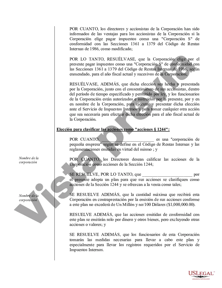 Preview Ejemplo de actas de organización para una corporación profesional de Maryland