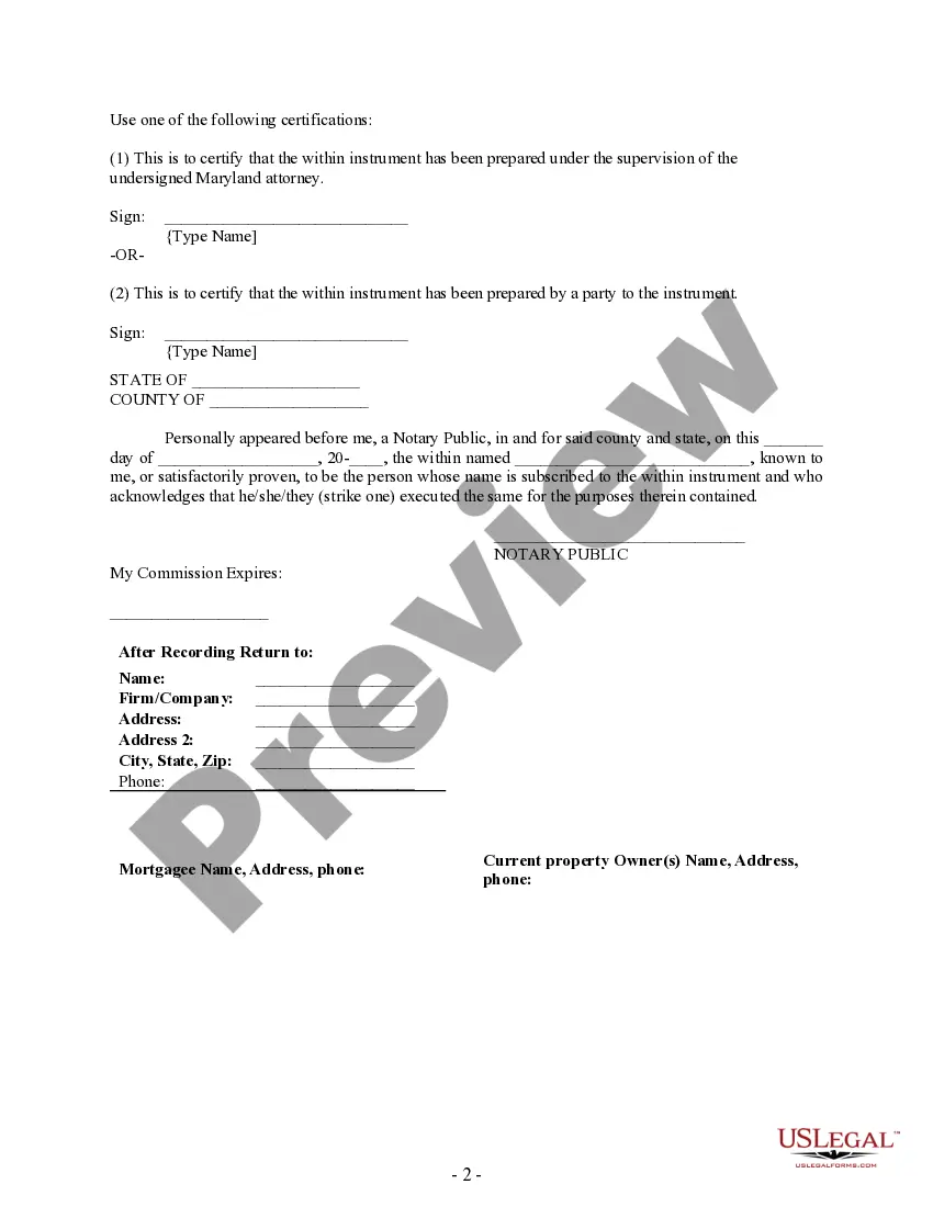 Preview Satisfaction, Release or Cancellation of Deed of Trust by Individual