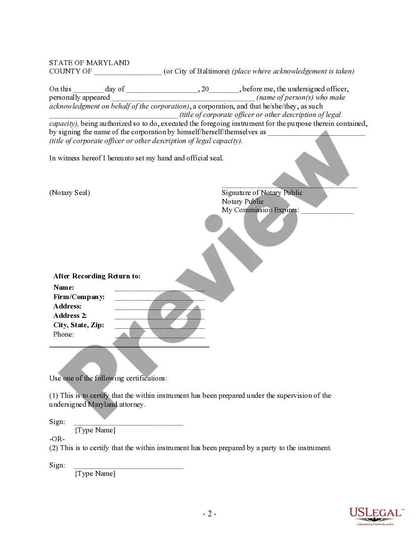 Preview Partial Release of Property From Deed of Trust for Corporation