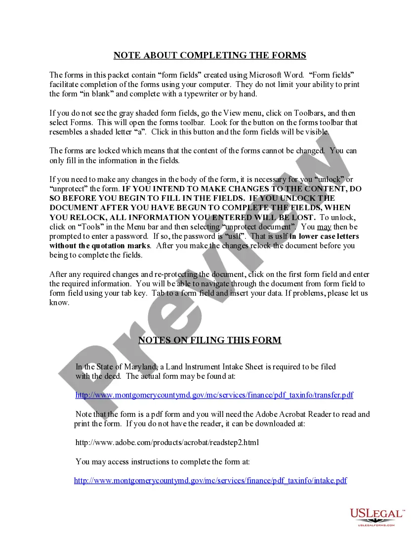 Preview Warranty Deed to Separate Property of One Spouse to Both Spouses as Joint Tenants