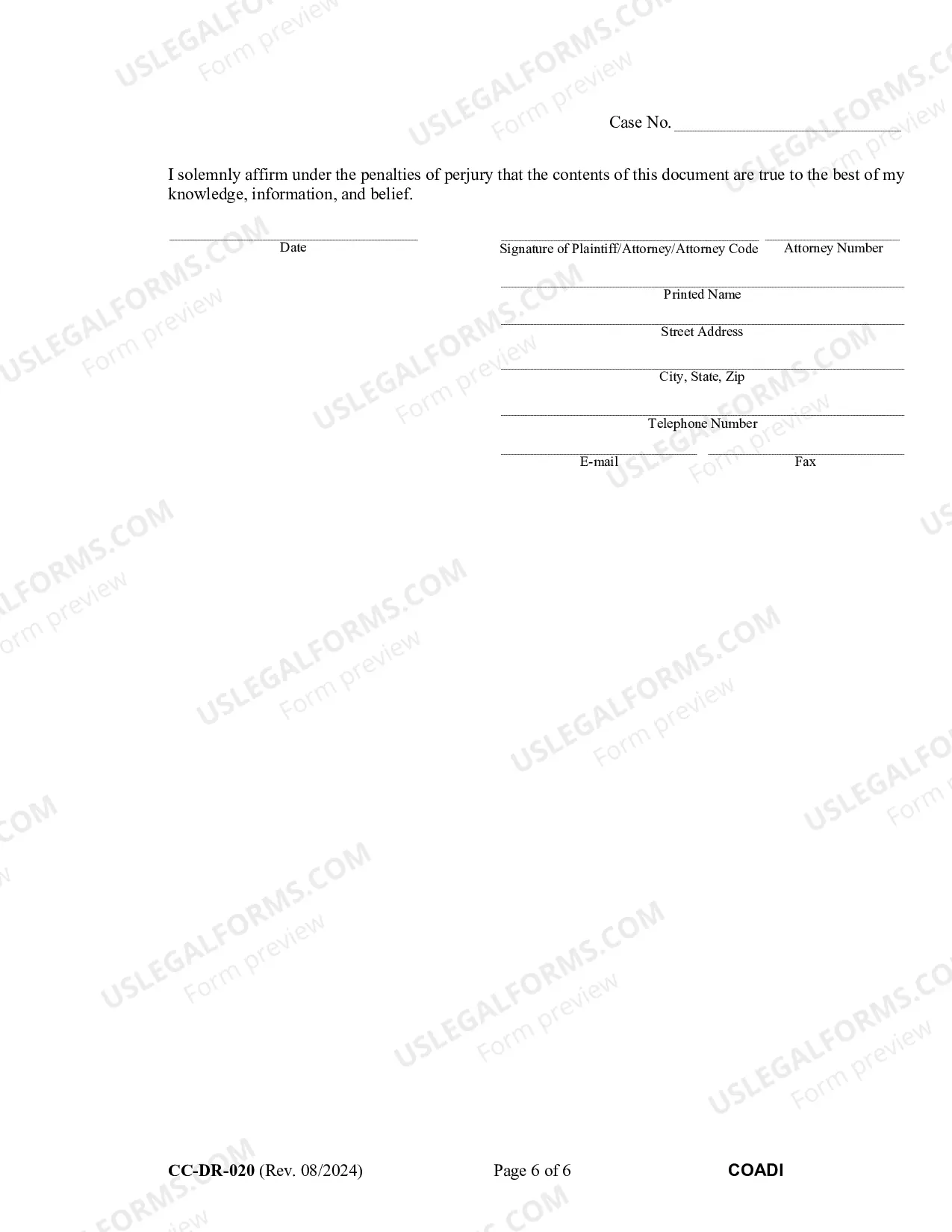Preview Complaint for Absolute Divorce (Bilingual-Russian Format)
