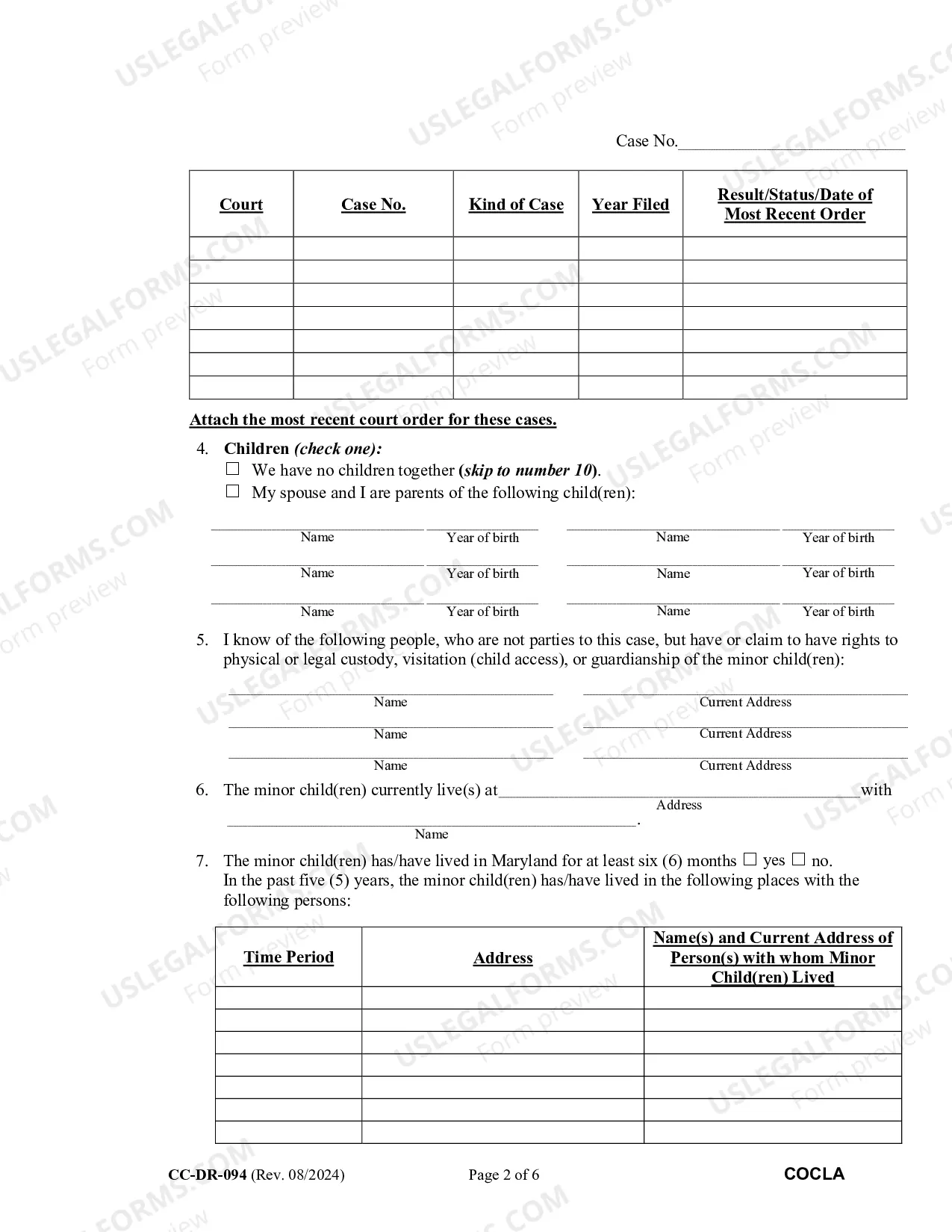 Preview Counter-Complaint for Absolute Divorce