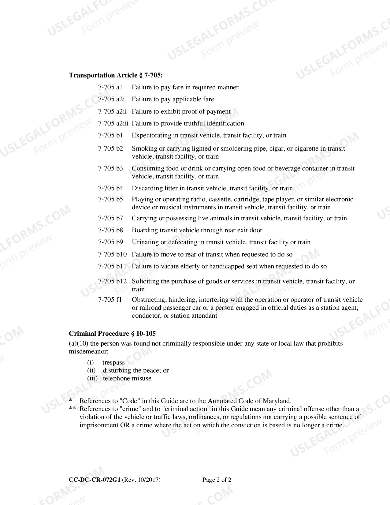Preview Guide to Expungement of Nuisance Crimes (Bilingual - Spanish Format)