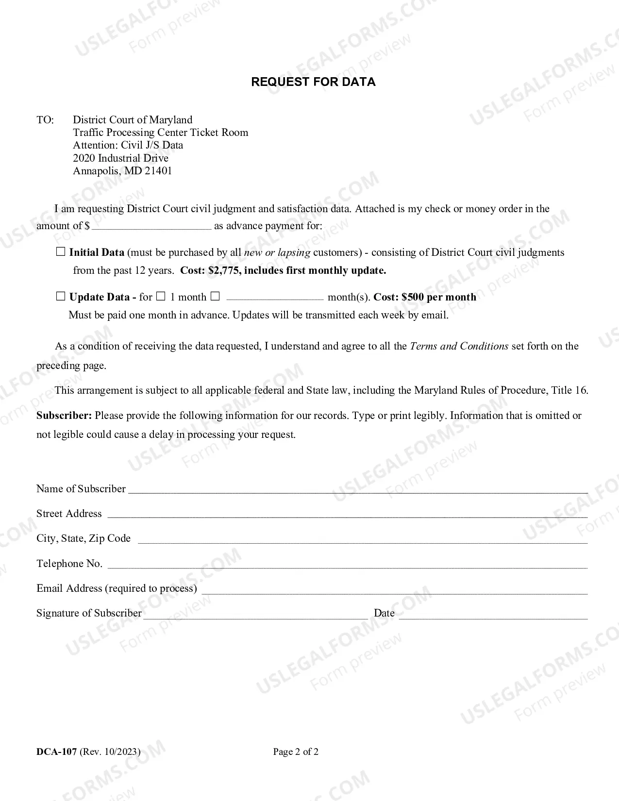 Preview Obtaining Civil Judgment and Satisfaction Data