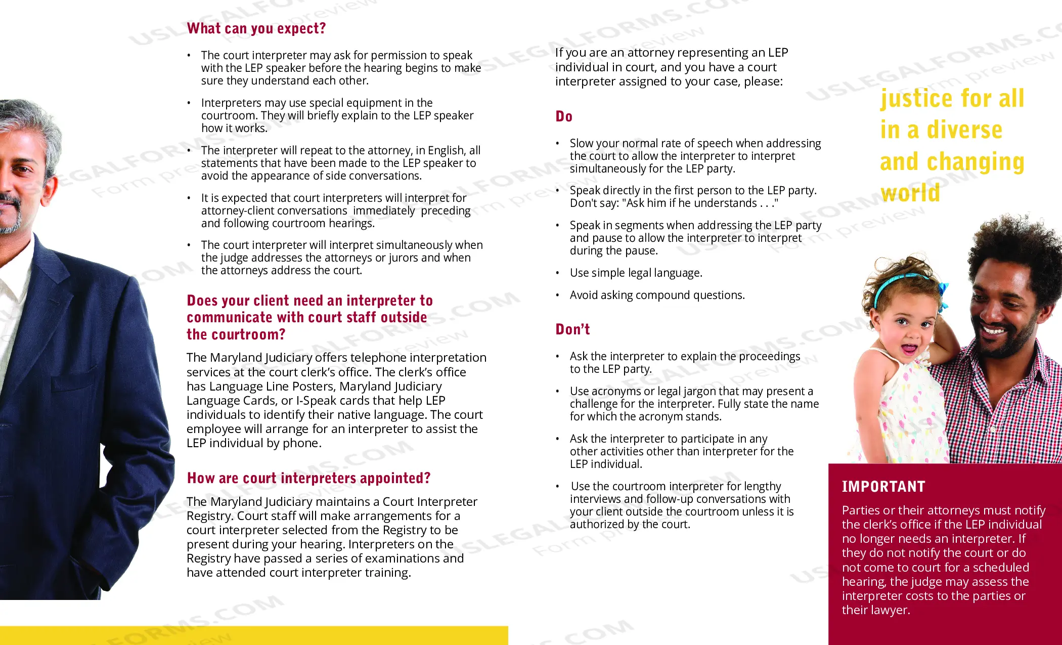 Preview Working Effectively with Interpreters in the Courtroom